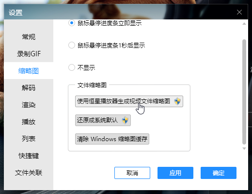 通过恒星播放器显示Windows系统视频文件缩略图插图6 通过恒星播放器显示Windows系统视频文件缩略图插图6